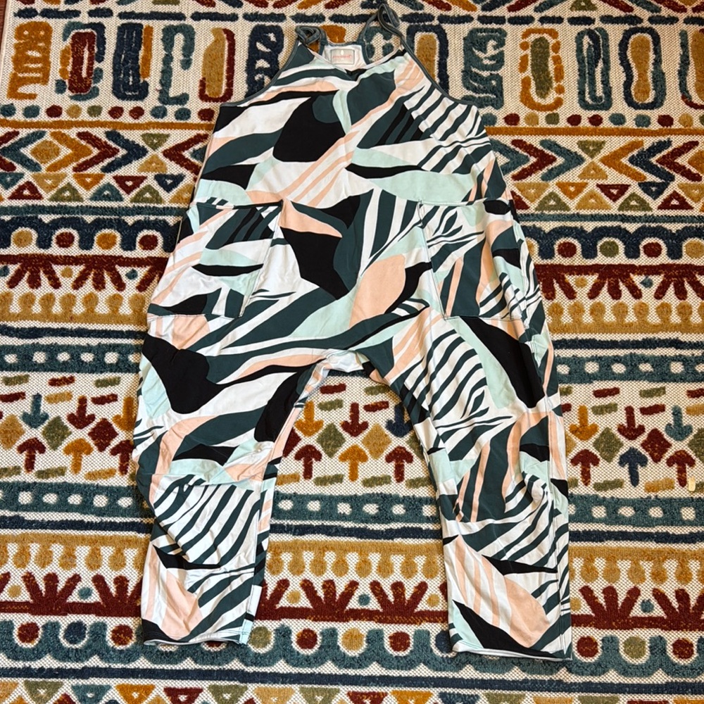 Abstract Patterned Jumpsuit